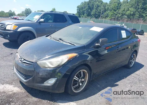 2012 Hyundai Elantra Gls/Limited from USA, damaged, VIN 5NPDH4AE0CH092620